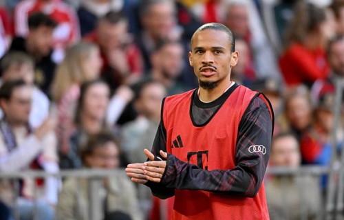 Leroy Sane FC Bayern Munich FCB (10) Warm-up Training Substitute Allianz Arena, Munich, Bayern,