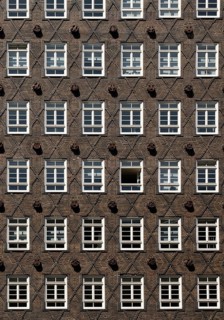 Sprinkenhof, facade, Brick Expressionism, Kontorhausviertel, UNESCO World Heritage Site, Hamburg,