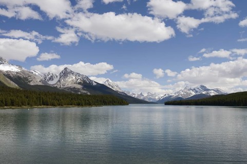 Lake Maligne Lake, Jasper National Park, Alberta, Canada