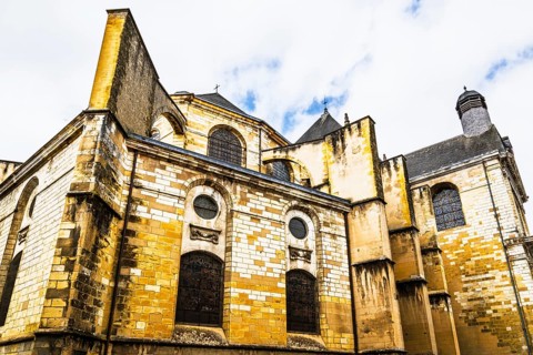 Dax Cathedral, Cathédrale Notre-Dame de Dax, Dax, Nouvelle-Aquitaine, Pyrenees-Atlantiques, France