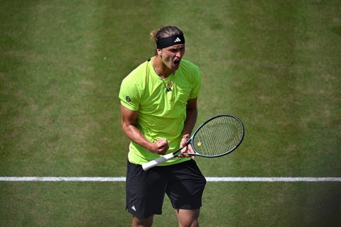 Alexander Zverev GER, jubilation, emotion, tennis, ATP 250, BOSS Open 2025, Stuttgart,