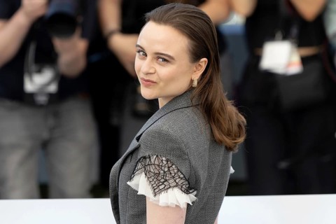 Cannes, France - 15.5.2024: Lena Urzendowsky during the photocall for SOUND OF FALLING at the 78th
