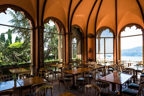 Interior view, Villa Ephrussi de Rothschild, Saint-Jean-Cap-Ferrat, Cap Ferrat, Alpes Maritimes,
