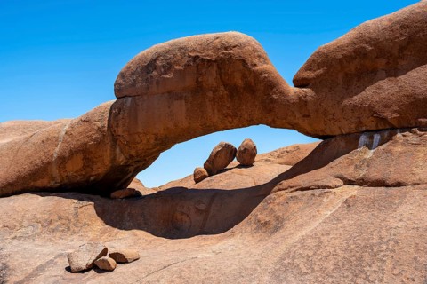 Rock formation, Pontok Mountains, Great Spitzkoppe, Spitzkoppe, Great Spitzkoppe Nature Reserve,