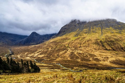 Fairy Pools and Waterfalls, Glen Brittle, Black Cuillin, Isle of Skye, Scotland, UK