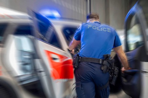 Police car police officer