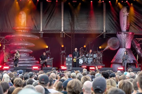 The Smashing Pumpkins, rock band, USA, The Aghori Tour 2025, open air at the Citadel Music