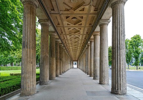 Kolonnadenhof - Colonnades on Berlin's Museum Island, Germany