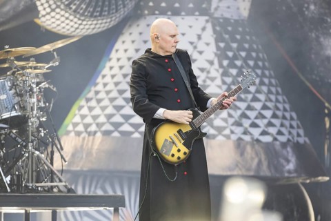 Billy Corgan, lead singer of The Smashing Pumpkins live on The Aghori Tour at the Zitadelle Spandau