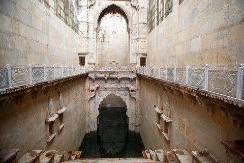 Baiji-ki-Baori step well, Bundi, Rajasthan, India
