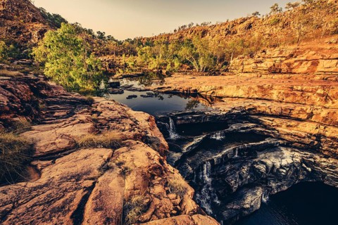 Bell Gorge, The Kimberleys, sunrise in the outback, Gibb River Road, Australia