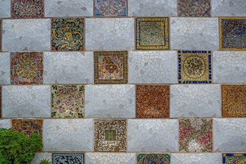 Park Guell by Antonio Gaudi, Park Gueell, Antonio Gaudi architect, Unesco World Heritage Site,