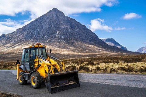 Buachaille Etive Beag in Glencoe, Highlands, Scotland, UK