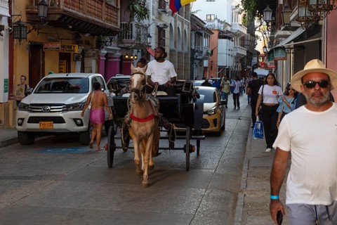 Old town, Cartagena, Colombia