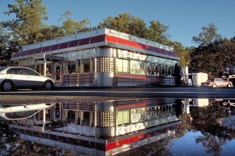 Diner Restaurant, typical restaurant for North America, New Jersey, USA