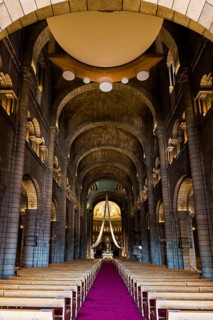 Interior view, Cathedral, Old Town, Cote d'Azur, Monaco