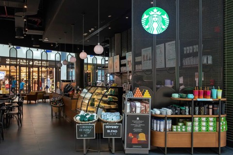 Starbucks Cafe, Abu Dhabi, United Arab Emirates