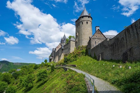 Altena Castle, Altena, Sauerland, Westphalia, North Rhine-Westphalia, Germany