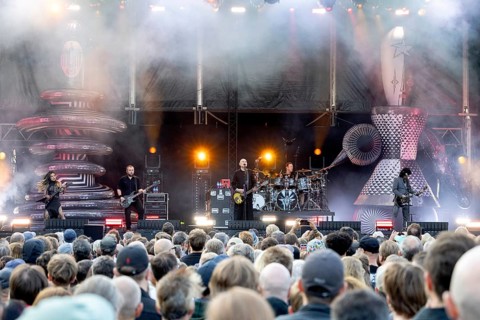 The Smashing Pumpkins, rock band, USA, The Aghori Tour 2025, open air at the Citadel Music