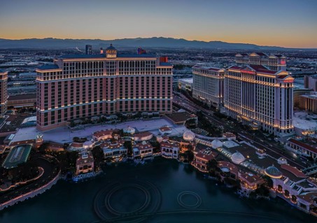 Casinos along Las Vegas Boulevard in Las Vegas, Nevada