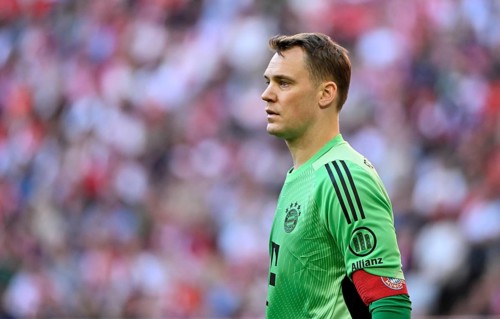 Goalkeeper Manuel Neuer FC Bayern Munich FCB (01) portrait Allianz Arena, Munich, Bavaria, Germany