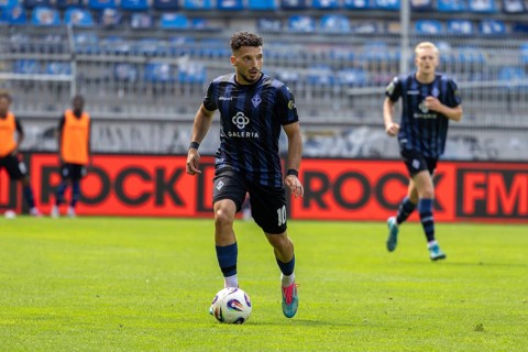 Football 3rd division, 2025/26 season, matchday 1: Waldhof Mannheim v SC Verl***On the ball:
