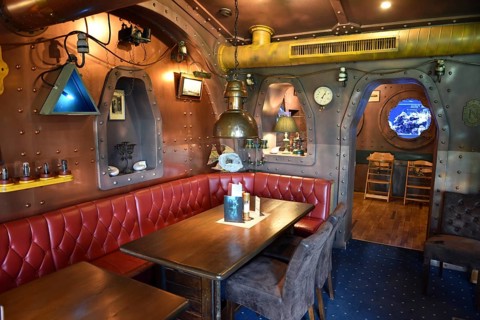 Restaurant, pub, hotel NAUTILUS in Putbus on Rügen, Mecklenburg-Vorpommern, Germany