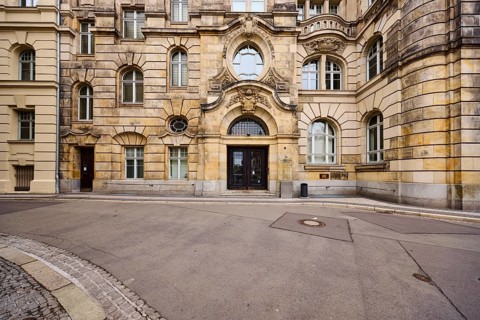 Public order office, sandstone building, city building inspector Wilhelm Berner, neo-baroque