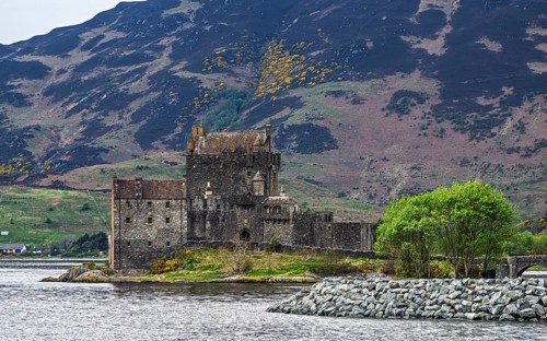 Eilean Donan Castle, Loch Duich, Isle of Skye, Highlands, Scotland, UK