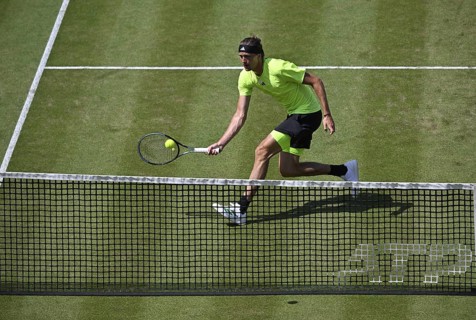 Alexander Zverev GER, Action, Tennis, ATP 250, BOSS Open 2025, Stuttgart, Baden-Württemberg,