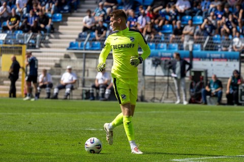 Football 3rd division, season 2025/26, matchday 1: Waldhof Mannheim vs SC Verl***Picture: Philipp