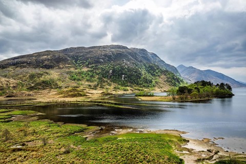 Loch Shiel, Glenfinnan Viaduct, River Finnan, West Highland, Scotland, United Kingdom