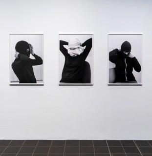 Interior design with paintings and exhibits in the Hamburger Kunsthalle, art museum am