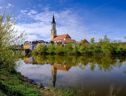 Parish Church of St John the Baptist, Vils, Vilshofen an der Donau, Lower Bavaria, Bavaria, Germany