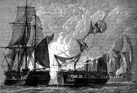The Battle of Cuddalore was a battle between a British fleet under Admiral Sir Edward Hughes and a