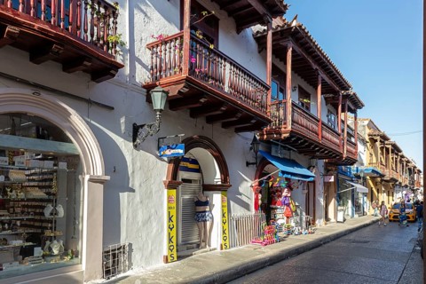 Old town, Cartagena, Colombia