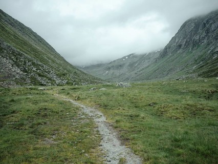 Historical sower's path along which Holocaust survivors travelled from Austria to Italy in 1947 in