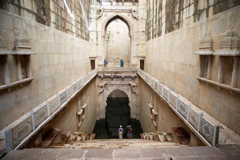 Baiji-ki-Baori step well, Bundi, Rajasthan, India