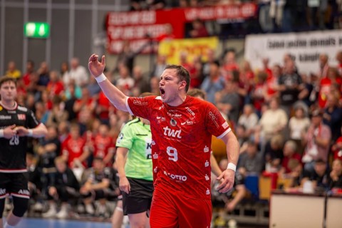 2nd HBL (German Handball League), Matchday 32: Eulen Ludwigshafen against TuSEM Essen***Marc-Robin