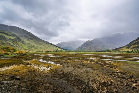Ault a'chruinn, Loch Duich, Scotland, UK