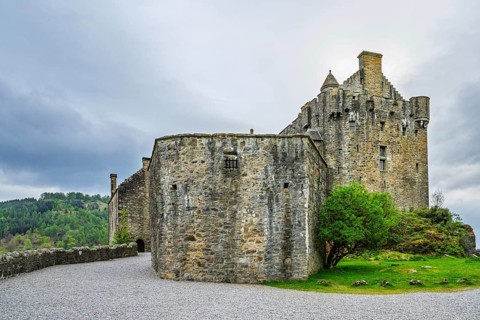 Eilean Donan Castle, Loch Duich, Isle of Skye, Highlands, Scotland, UK