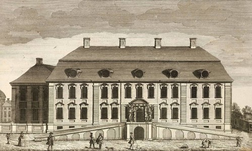 Schwedt Castle, town of Schwedt in Brandenburg, was badly damaged in the Second World War and the