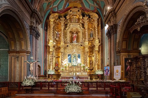 Iglesia la Compañía, Quito, Ecuador