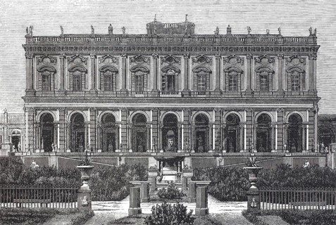 Villa Albani, also known as Villa Albani-Torlonia, on Via Salaria for Cardinal Alessandro Albani,