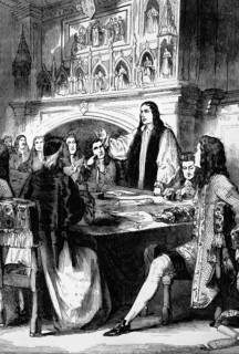 The Congress of Utrecht, which established the Treaty of Utrecht in March and April 1713 and helped