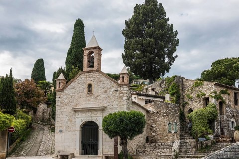 Picturesque mountain village, St. Paul de Vence, Provence Alpes Côte d'Azur, South of France,