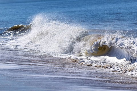 Wave, Wenningstedt-Braderup, North Sea, Schleswig-Holstein