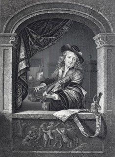 Gerard Dou, Gerard Dow, b. 7 April 1613, d. 9 February 1675, Dutch Baroque painter, here as a