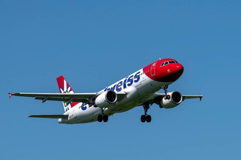 Aircraft Edelweiss Air, HB-IHY, Airbus A320-200