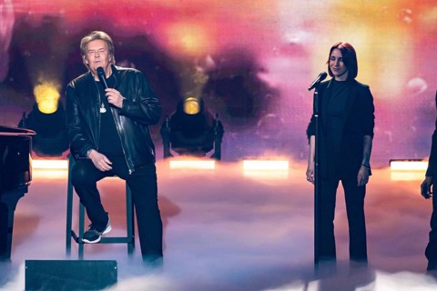 Howard Carpendale with the song Ungesagtes at the Beatrice Egli Show in Studio Berlin Adlershof on